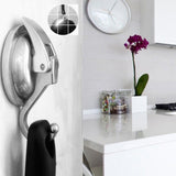 4PCS Strong Self Adhesive Door Wall Hangers Hooks Suction Heavy Load Rack Cup Sucker For Kitchen Bathroom