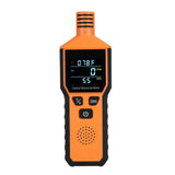 3-in-1 Portable Battery Powerd Handheld Carbon Monoxide Alarm with Temperature & Humidity CO Detector