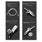 Attachment Built-in Filter Handheld Bidet Sprayer Toilet for Personal Fart Wash Buttock Nozzle