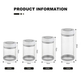 Electric Coffee Beans Vacuum Sealed Tank Transparent Preservation Glass Food Storage Jars Household Air Extraction Container