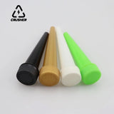 CRUSHER 10Pcs Plastic Herb Tobacco Box Tube Child-proof Rotating Cover 120mm Rolg Paper Storage Tubes Smoking Accessories