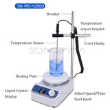 5L Laboratory Heating Magnetic Hot Plate Stirrer Digital Display Thermostat Mixer Lab Equipment Speed 1500rpm