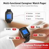 1000+Feet Long Range IP67 Caregiver Pager restaurant Pagers call Button Waterproolert Call Buttons for Waiter