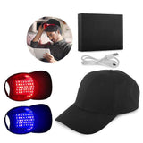 Ready To Ship 650nm 630nm 470nn Laser Hair Growth Cap Laser Therapy Cap For Hair Growth