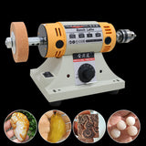 220v Adjustable Speed Polishing hine Multi-Function Bench Lathe Polisher Grinder For Jewelry Making Woodworking Manual DIY