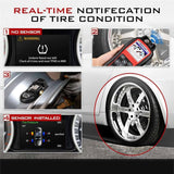 6Pcs for Autel MX 433 315MHZ TPMS Tire Pressure Repair Tools Scanner MaxiTPMS Monitor Programming Sensor