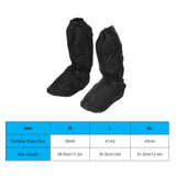 1Pair Reusable Shoe Cover Anti-slip Rain Boot Protectors Rainproof Outdoor Walking Shoes Footwear Overshoes