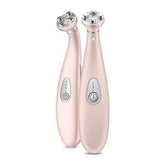 Handheld RF EMS eye beauty massager anti dark circle skin whitening eye warming beauty sticker
