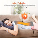 1pc, Smart Thermostatic Blanket, Graphene Usb Heating Pad Hot Compress Abdomen, Waist And Back Heating, Travel Blanket Double-Sided Large Area Heating More Warm Winter