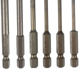 Tile Drill Bit Concrete Cement Drill Bit Multi-Function Punch Hole Opener Four-Edged Triangular Drill Bit Set Carbide