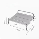 1PC Stainless Steel Kitchen Household Induction Cooker Bracket Gas Burner Stove Protective Cover Shelf Stand Storage Holder