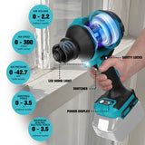 Cordless Air hine Brushless Rechargeable Electric Iator Cleanner Dust Blower Fan for 18V Battery (No Battery)
