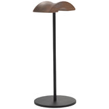 Stand, Headset Made of Wood & Aluminium, Natural Walnut Gaming Headphone Holder with Heavy Base