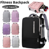 Gym for with Shoes Compartment Large Women Travel Backpack Waterproof Sport Swimming Yoga Fiess Athletic Bags