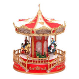 Musical Horses Figurine Horses Music Box for Christmas Holiday Party