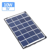 60W 12V Panel Battery QC3.0 Fast Charger with Alligator Clip Waterproof Solar Cells Power Bank for Car Boat RV