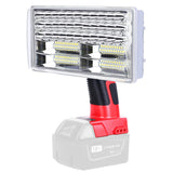 40W 4200LM Cordless LED Work Light Flashlight Outdoor Handheld Spotlight with USB Port for Milwaukee 18V Li-ion Battery