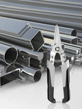 Stainless Steel Scissors Precision Metal PVC Pipes, Durable, Rust Proof, And Long-Lasting Cutting