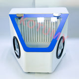 Dental Lab Clinic Collector Extractor Lapping Protector Sandblasting Dust Engraving Operation Box 110V/220V