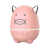 Mini Bluetooth 5.0 Speaker Portable Wireless Powerful Bass Speaker Cute Pig Music Player Support Handsfree TF Card