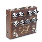 Joyo R-09 Vision Multi-Effect Guitar Effect Pedal Nine Effects Dual Channel Tap Tempo Mini Effect True Bypass Pedal De Guitarra