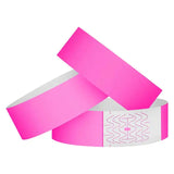 Waterproottendance Bracelets Fade-resistant 100pcs Waterproof Synthetic Paper Wristbands Events for Amusement