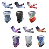 Arm Sleeves Neck Gaiter Sun Protection for Summer Face Cover