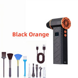 130000 RPM Electric Air Digital Display Violent Blower High-Speed Dust Blowing Handheld Portable Turbo Fan
