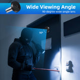 Digital Front Door Peephole Camera - 2.8-inch Color Display, 90 Degree Wide Angle, Home Visual Doorbell