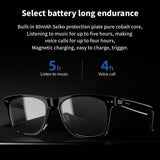 Glasses Wireless BT 5.0 Sunglasses Outdoor Smart Sport Hands-Free Call Music Headphone Anti-Blue Eyeglasses