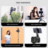 Vrig MG-03 Magnet Phone Holder Adapter Tripod Magnetic Camera Phone Holder Tripod Mount for Mag-Safe iPhone 14 13 12 Series