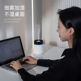 Portable Small Humidifier with Colorful Atmosphere Light Essential Oil Diffuser for Car Home Office Room
