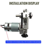 DIY Woodworking Cutting Polishing Unpowered Mini Lifting Spindle Assembly Small Table Saw Accessories Set