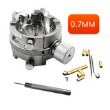 High Quality Movement Holder for ETA 7750 7751 7753 / SW500 13 1/4 Adjusting Screws Watch Repair Tool 0.7MM Punch