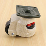 12 Pcs Retractable Leveling Casters Industrial hine Swivel Caster Castor Wheel for Office Chair Trolley 220lbs