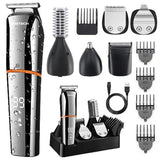 Resuxi LK-860 Set Men Electric Washable Nose Shaving Waterproof Hair Trimmer Clipper Cutter hine