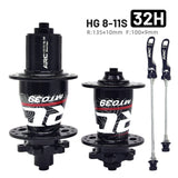 ARC Noisy 32 Holes with Bearing Bicycle Hub 110mm 148mm Axle HG XD MS Cube for 10 11 12 Speed Bike Parts