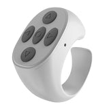 Phone Selfie Controller Wireless Page Turning Cellphone Ring Rechargeable Short Video Smartphone Flipping Button