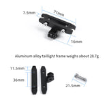 Bicycle Light Saddle Mount Bracet Holder for Magicshine RN120 Cameras Support Stand Cycg Bike Accessories