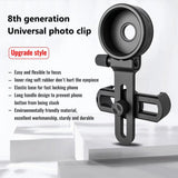 Tactical Telescope Accessories Cell Phone Adapter Clip Mount Compatible Binocular Monocular Spotting Scope Microscope Smartphone