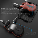 ammoon Wireless System Audio Digital Guitar Transmitter Receiver Built-in Rechargeable Battery 100 Feet Transmission