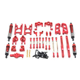 For Wltoys 1/12 12428 12423 12427 FY-03 Model Upgraded Metal Swing Arm Seat RC Car Parts Set