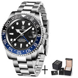 V3 PAGANI DESIGN New NH34 Automatic Mechanical Watches Men's Luxury Sapphire Glass 40MM Ceramic GMT Wristwatch 100M Waterproof