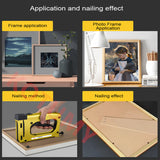Air Stapler Picture Frame Nailer Manual Staple P515 HM515 V1015 Pneumatic Nail Angle Gun