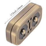 Owl Rotate Slider EDC Adult Metal Fidget Toys Anxiety Stress Relief Toys,Antique