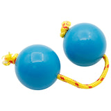 1 Pair Rhythm Ball Maracas ABS+Climbing Rope Sand Egg Band Accompaniment Baby Early Education Toy Husband