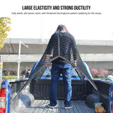 1.1 X 1.2m Heavy Duty Automotive Nets High Elastic Single Layer Cargo Net For Pickup Trucks Suv Small Trailer