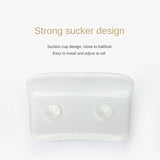 Comfortable neck bath pillow with soft cushions available use in homestay hotels Suitable for straight-sided tubs