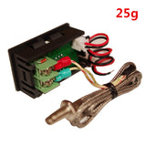 DC 12V 24V -60C~+999C Dual Thermometer Digital Display High Temperature LED TEMP Meter K-type Thermocouple Sensor Monitor