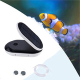 Solar Powered Portable Pump with Pipe and Air Bubble Stones - Oxygenator for Garden Fish Tank, Pool, Fishing Pond